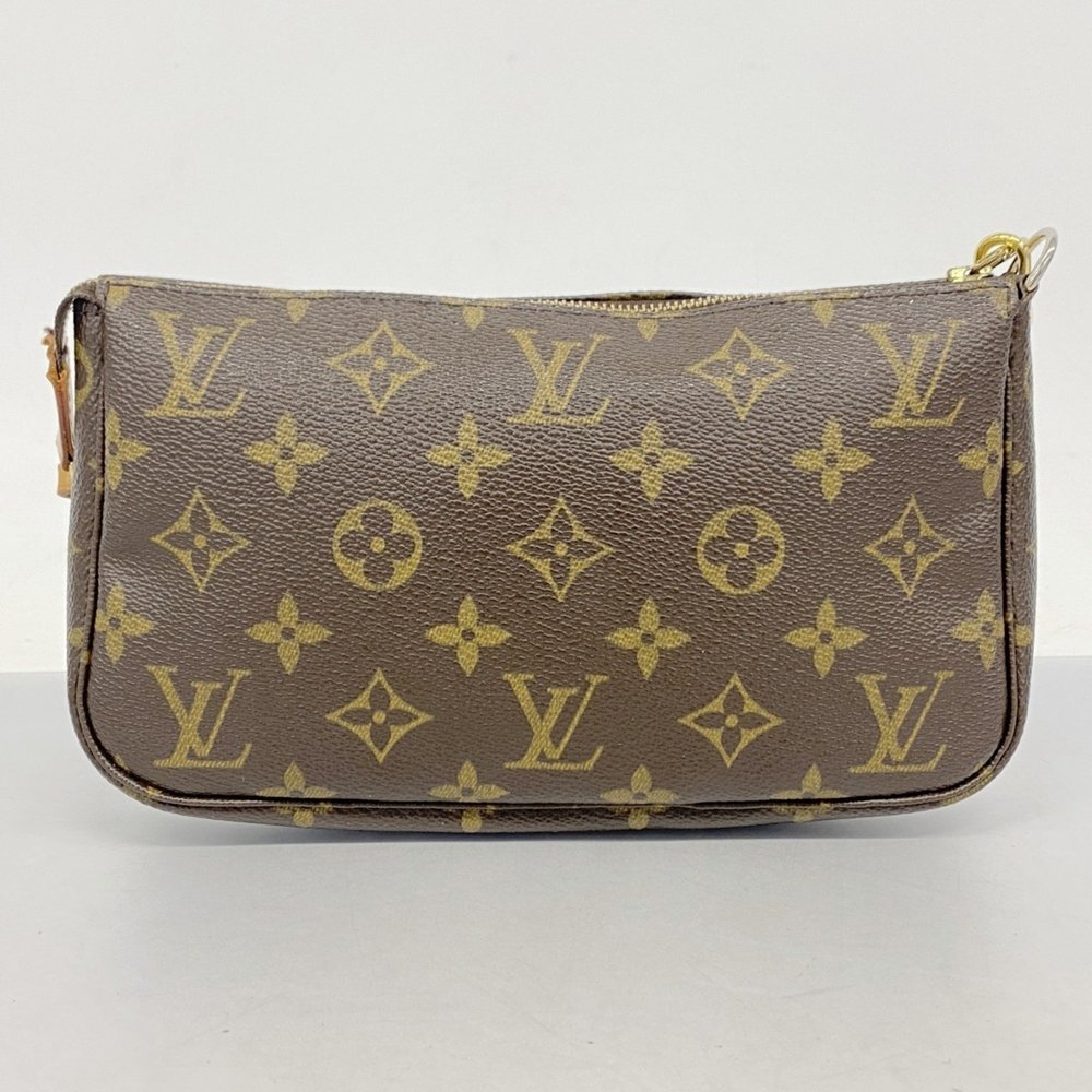 LOUIS VUITTON Brown Monogram Pouch - Picture 9 of 9